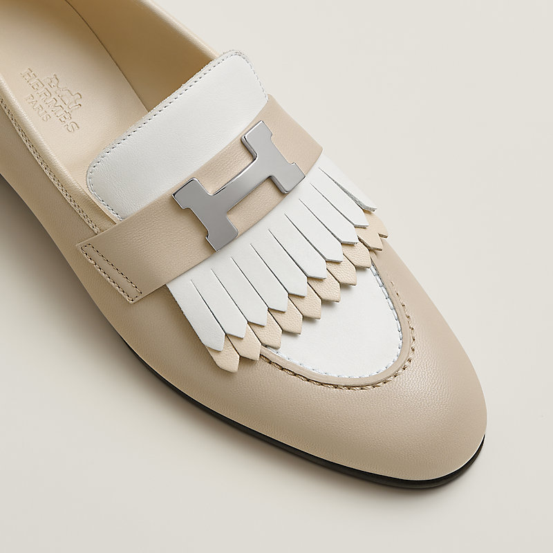 HERMES エルメス パテントレザー ローファー 36 1/2 ホワイト Royal loafer | Hermès UK